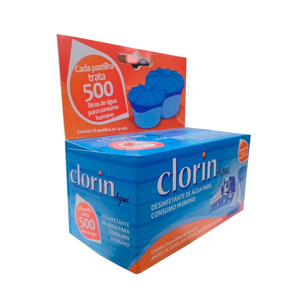 Clorin Água 25 Pastilhas de 1g - Image 2
