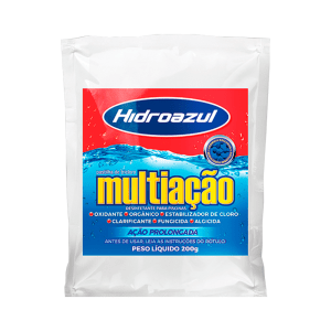 Pastilha Tricloro Multiação 200g HidroAzul