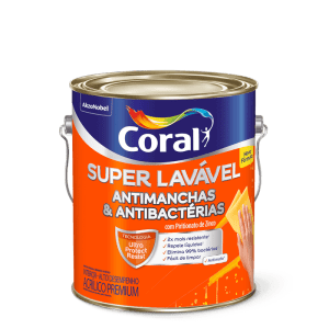 Tinta Super Lavável Coral 3,2l