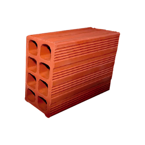 Tijolo pequeno 19x19cm Alvenaria Argila